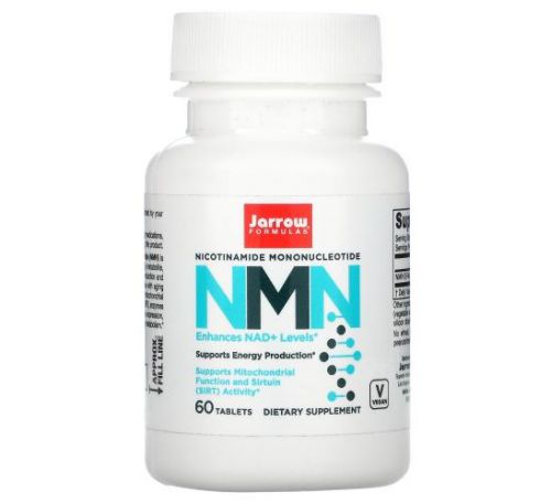 Jarrow Formulas, NMN, Nicotinamide Mononucleotide, 60 Tablets