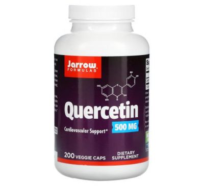 Jarrow Formulas, Quercetin, 500 mg, 200 Capsules