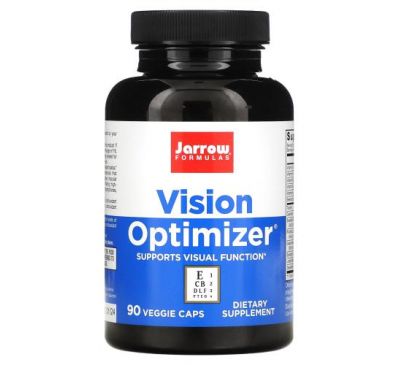 Jarrow Formulas, Vision Optimizer, добавка для зору, 90 веганських капсул