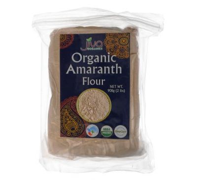 Jiva Organics, Organic Amaranth Flour, 2 lbs (908 g)