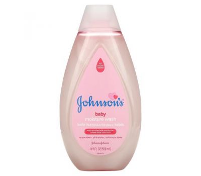 Johnson's Baby, Baby Moisture Wash, 16.9 fl oz (500 ml)