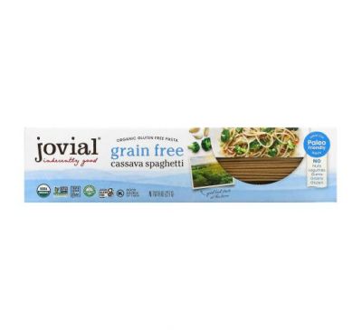 Jovial, Organic Grain Free Cassava, Spaghetti, 8 oz (227 g)