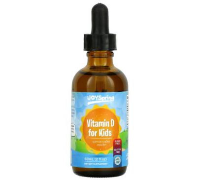 JoySpring, Vitamin D for Kids, 2 fl oz (60 ml)