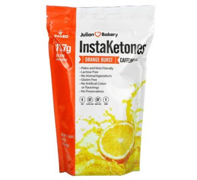 Julian Bakery, InstaKetones, Orange Burst, 1.24 lbs (565 g)