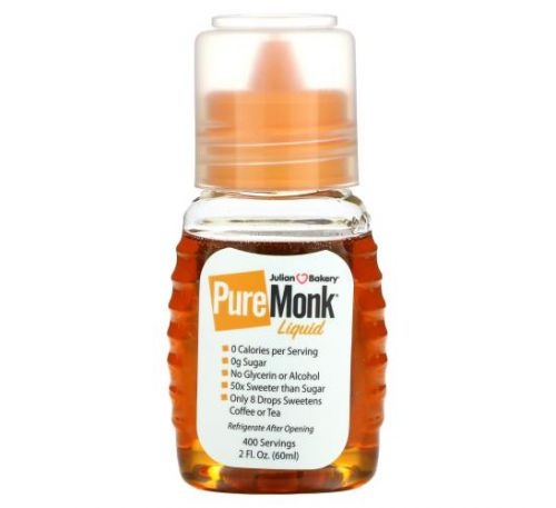Julian Bakery, Pure Monk Liquid, 2 fl oz (60 ml)