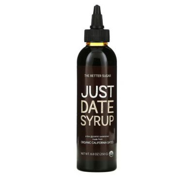 Just Date, Just Date Syrup, 8.8 oz (250 g)