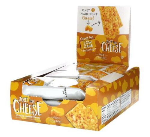 Just The Cheese, Mild Cheddar Bars, 12 Bars, 0.8 oz (22 g)