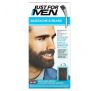 Just for Men, Mustache & Beard, Brush-In Color Gel, Deep Dark Brown M-46, 2 x 0.5 oz (14 g)