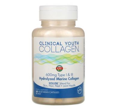 KAL, Clinical Youth Collagen, 60 вегетаріанських капсул