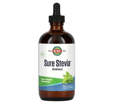 KAL, Sure Stevia Extract, 8 fl oz (236.6 ml)