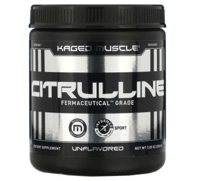 Kaged Muscle, Citrulline, Unflavored, 7.05 oz (200 g)