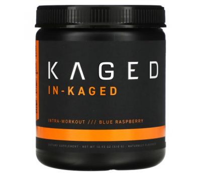 Kaged Muscle, IN-KAGED,  Intra-Workout, Blue Raspberry, 10.93 oz (310 g)