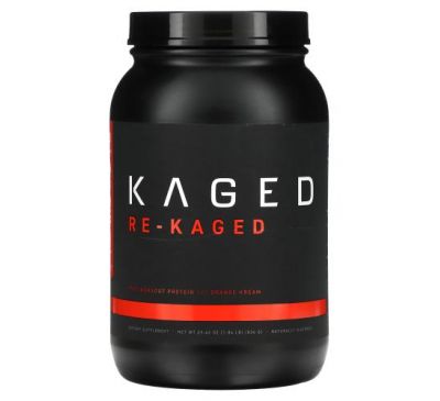 Kaged Muscle, PRE-KAGED, Post-Workout Protein, Orange Kream, 1.84 lb (834 g)