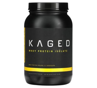 Kaged Muscle, Whey Protein Isolate, Chocolate, 3 lb (1.36 kg)