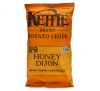 Kettle Foods, картопляні чіпси, мед і діжонська гірчиця, 141 г (5 унцій)