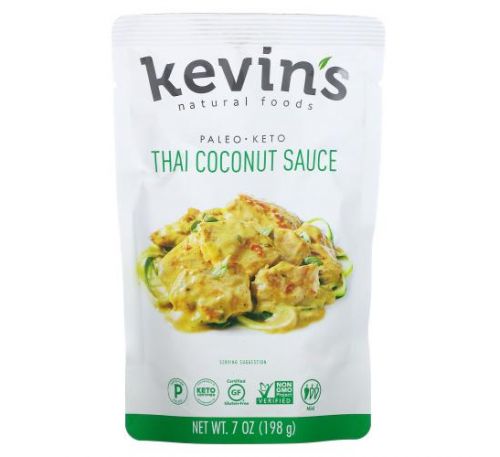 Kevin's Natural Foods, Thai Coconut Sauce, 7 oz (198 g)