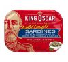 King Oscar, Wild Caught Sardines In Extra Virgin Olive Oil, White Wine Vinegar & Capers, 3.75 oz (106 g)