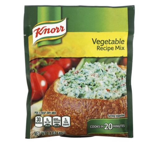 Knorr, Vegetable Recipe Mix, 1.4 oz (40 g)