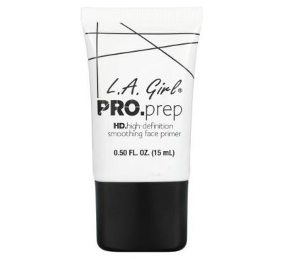 L.A. Girl, Pro Prep HD Face Primer, Clear, 0.5 fl oz (15 ml)