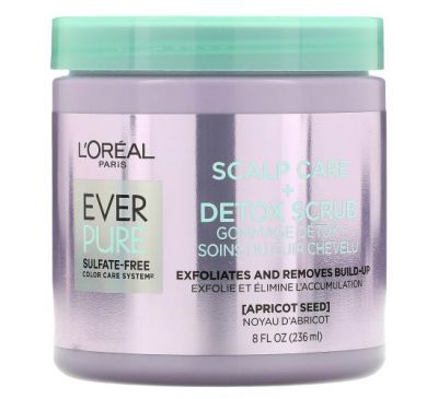 L'Oreal, Ever Pure, Scalp Care + Detox Scrub, 8 fl oz (236 ml)