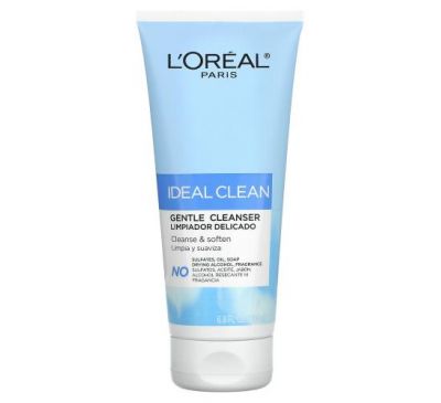 L'Oreal, Ideal Clean, Gentle Cleanser, 6.8 fl oz (200 ml)