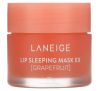 Laneige, Lip Sleeping Mask Ex, Grapefruit, 20 g