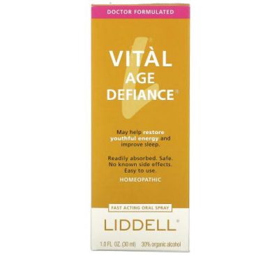 Liddell, Vital Age Defiance, Fast Acting Oral Spray, 1.0 fl oz (30 ml)