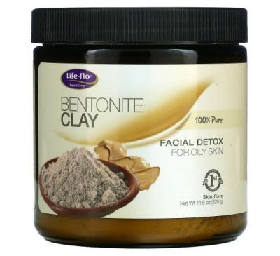 Life-flo, Bentonite Clay, Facial Detox, 11.5 oz (326 g)
