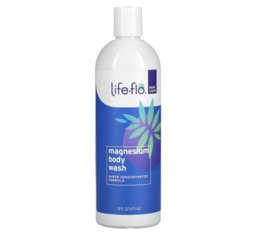 Life-flo, Magnesium Body Wash, Magnesium Chloride Brine, 16 fl oz (473 ml)