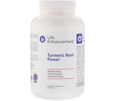 Life Enhancement, Turmeric Root Power, 240 Capsules