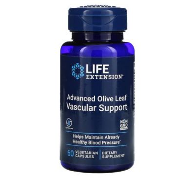 Life Extension, Advanced Olive Leaf Vascular Support , 60 Vegetarian Capsules