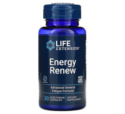 Life Extension, Energy Renew, 200 mg, 30 Vegetarian Capsules
