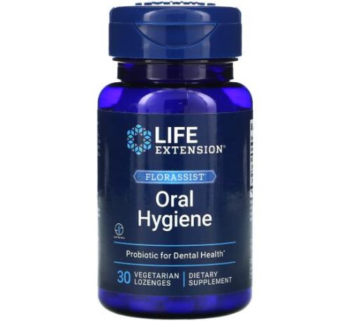 Life Extension, FLORASSIST Oral Hygiene, 30 Vegetarian Lozenges