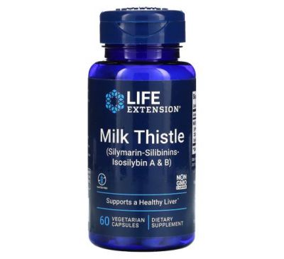 Life Extension, Milk Thistle,  60 Vegetarian Capsules
