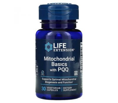 Life Extension, Mitochondrial Basics with PQQ, 30 Capsules