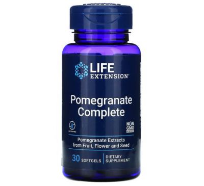 Life Extension, Pomegranate Complete, 30 Softgels