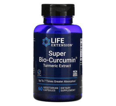 Life Extension, Super Bio-Curcumin, 60 Vegetarian Capsules