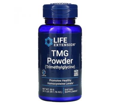 Life Extension, TMG Powder (Trimethylglycine), 1.76 oz (50 g)