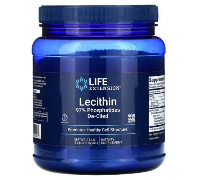Life Extension, лецитин, 454 г (16 унцій)