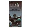 Lily's Sweets, чорний шоколад, морська сіль, 70 % какао, 80 г (2,8 унції)
