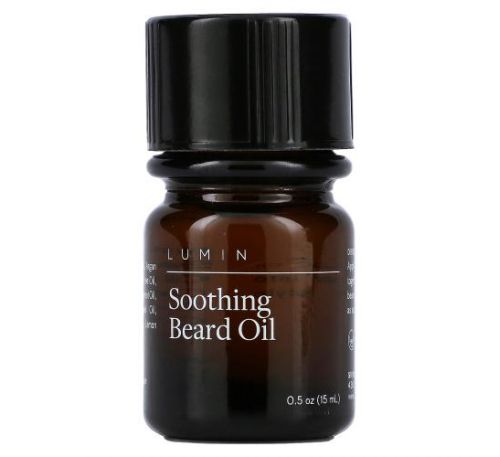 Lumin, Soothing Beard Oil, 0.5 oz (15 ml)