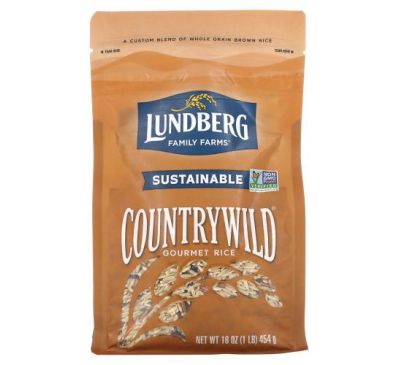 Lundberg, Countrywild Rice, 16 oz (454 g)
