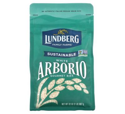 Lundberg, White Arborio Rice, 32 oz (907 g)