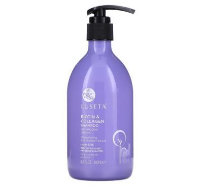 Luseta Beauty, Biotin & Collagen Shampoo, For Thin & Dry Hair, 16.9 fl oz (500 ml)