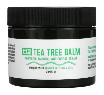 M3 Naturals, Tea Tree Balm, 2 oz (57 g)