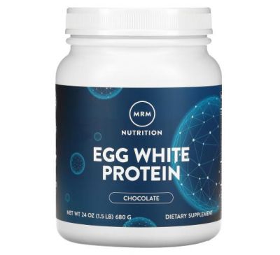 MRM, Egg White Protein, Chocolate, 1.5 lbs (680 g)