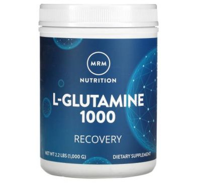 MRM, L-глютамин 1000, 1000 г (2,2 фунта)