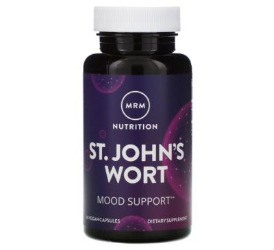MRM, Nutrition, St. John's Wort, 60 Vegan Capsules