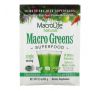 Macrolife Naturals, Macro Greens, зелень і суперфуди, 9,4 г (0,3 унції)