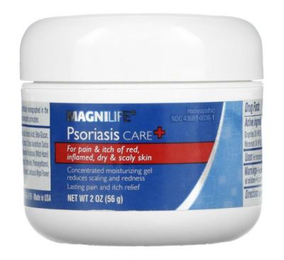 MagniLife, Psoriasis Care +, Concentrated Moisturizing Gel, 2 oz (56 g)